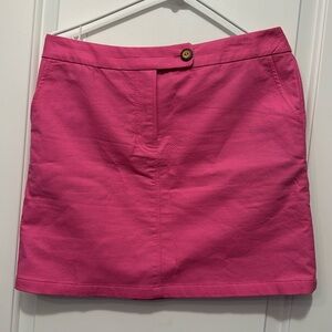 Pink mini skirt with pockets.  Good for golf, pickleball or tennis.